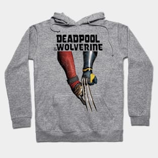 Deadp00l and W0lverine Love, Wilson & Howlett 2024 Hoodie